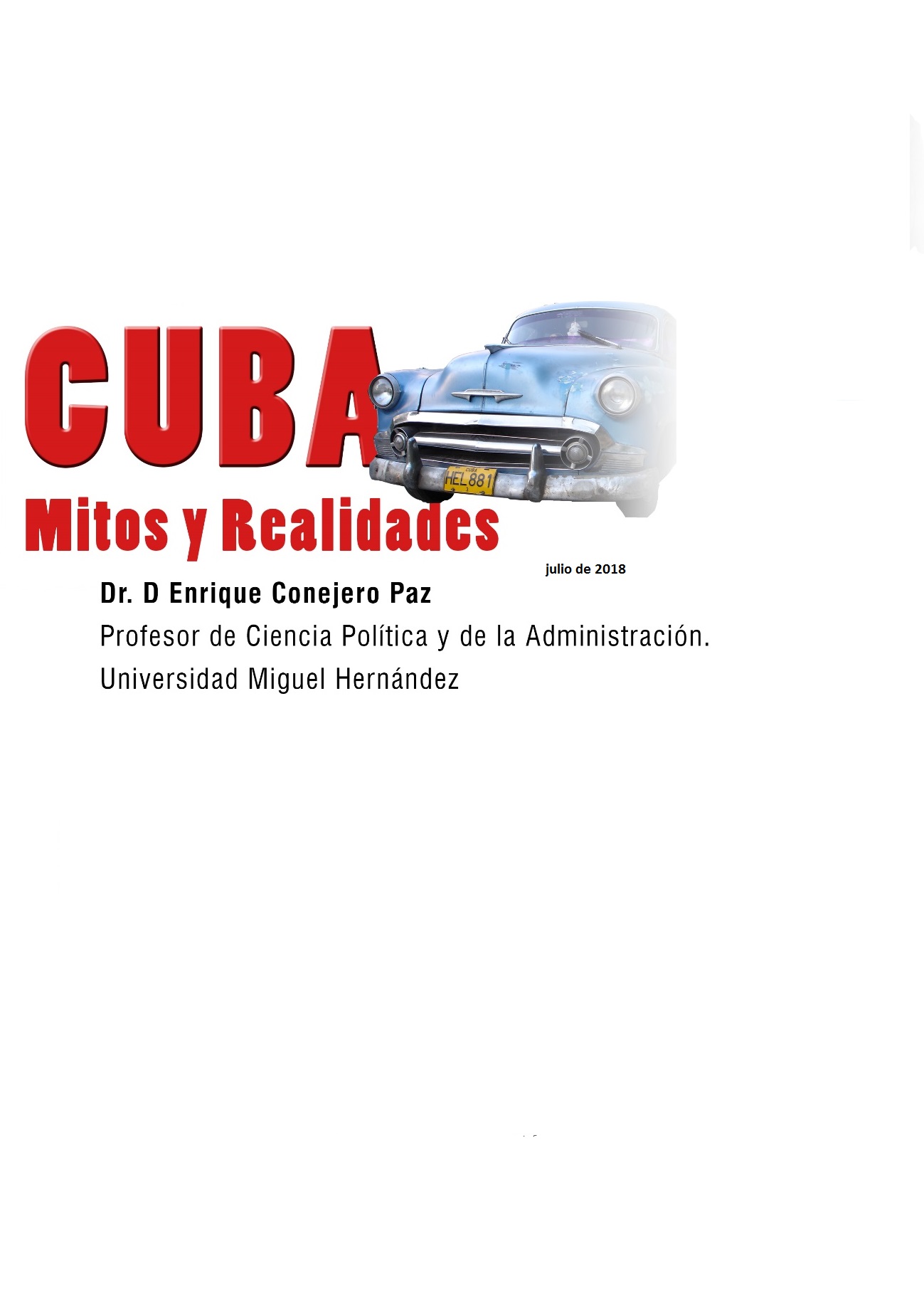 CUBA: MITOS Y REALIDADES FPO9565